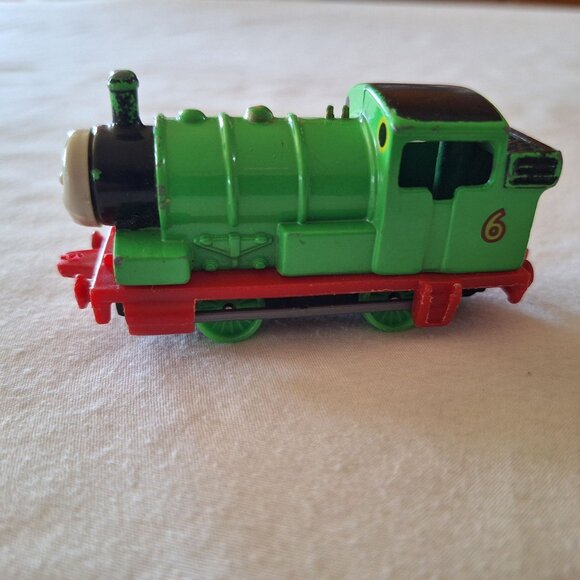 Vintage Ertl 1987 Thomas & Friends Percy The Small Engine Die-Cast Train 3" - Picture 4 of 8